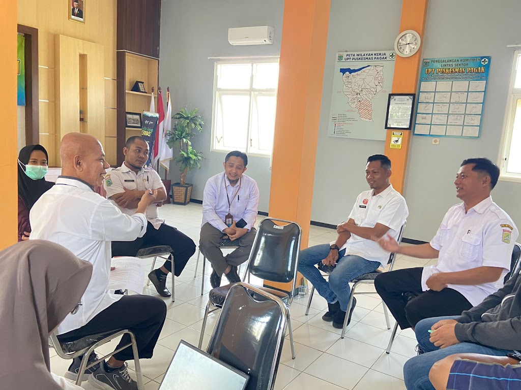 FGD Fase 1 Dengan Perawat Desa Sumberejo dan Nakes Puskesmas Pagak